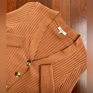 NWOT Madewell Brenville Cropped Cardigan Sweater
